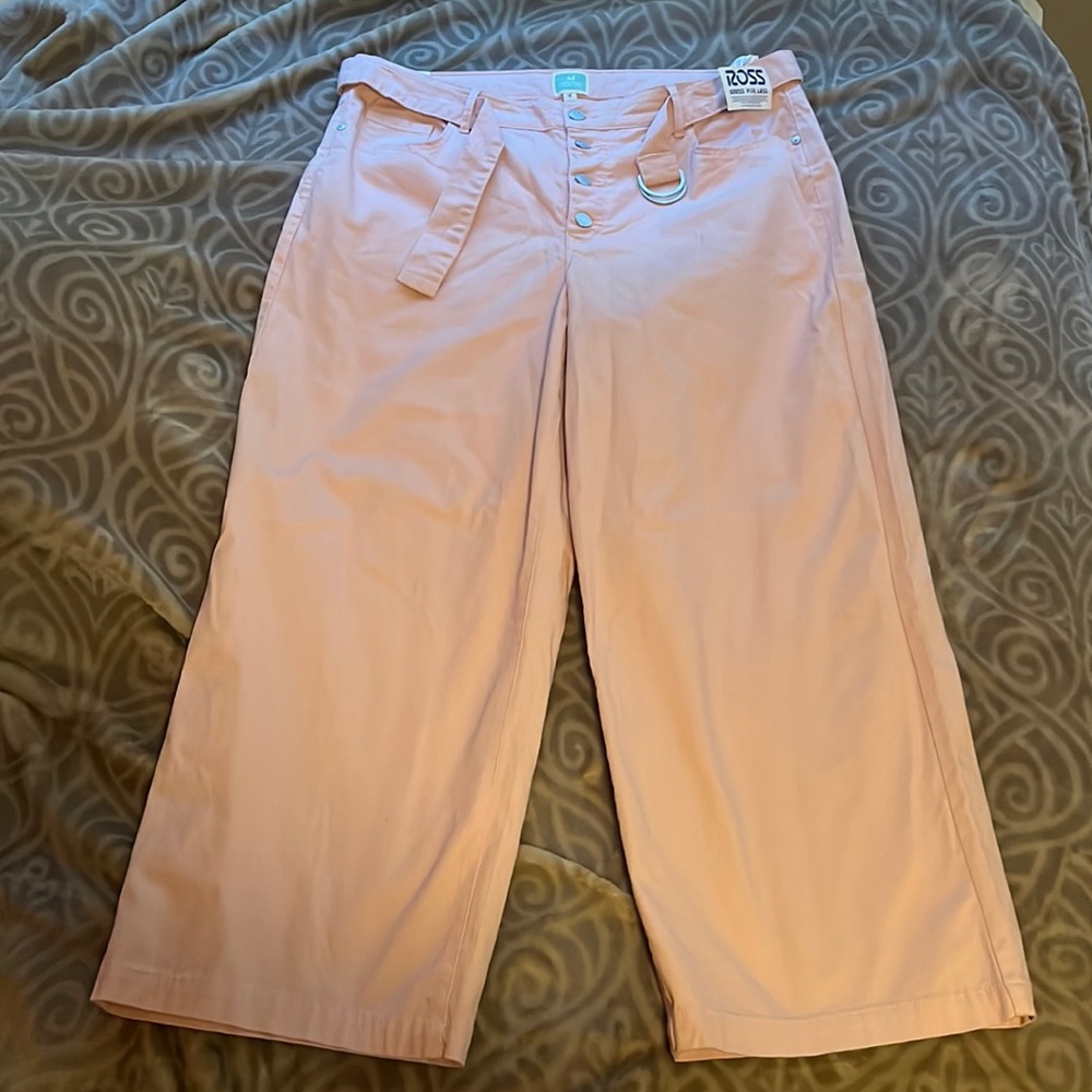 Wide Leg Crop Pants